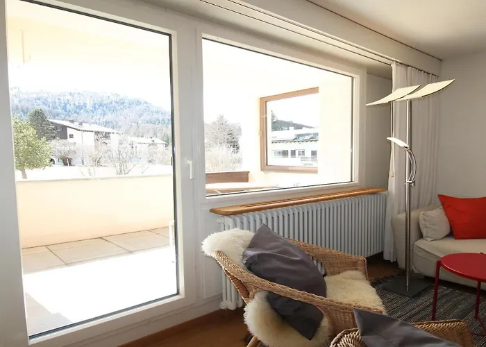 Residenza Lagrev 2 Zimmerwohnung - Nr 002 - Typ 21a - Hochparterre - Sued West * シルス・マリア